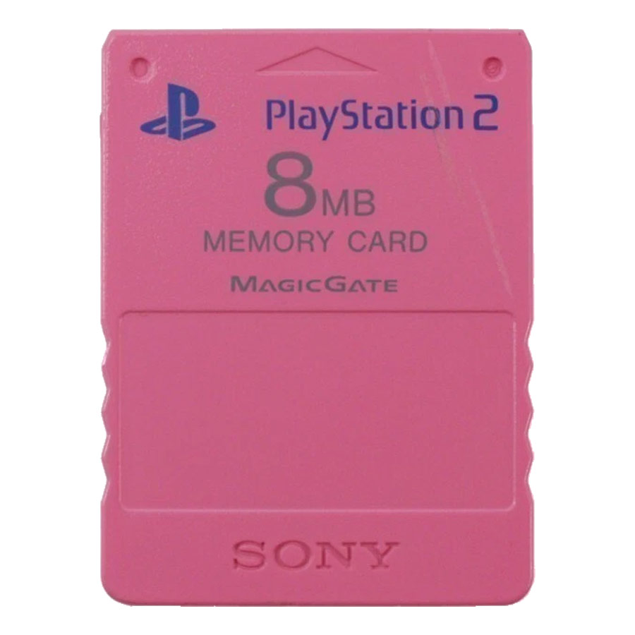 Memory Card 8 MB Sony Rosa PS2