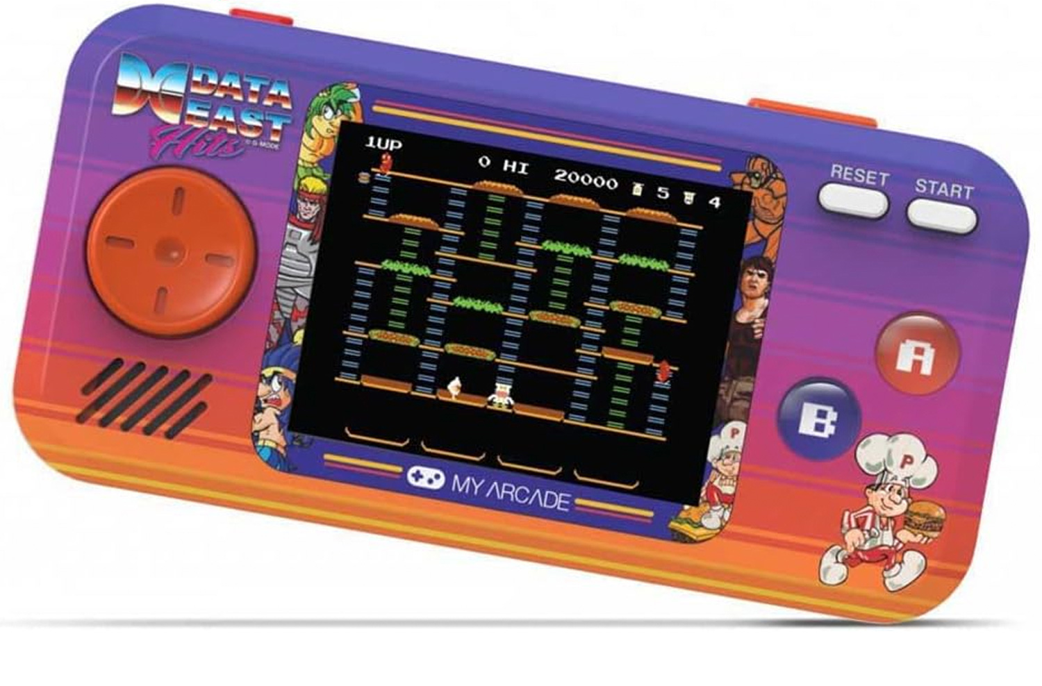 My Arcade Pocket Player Data East Hits
