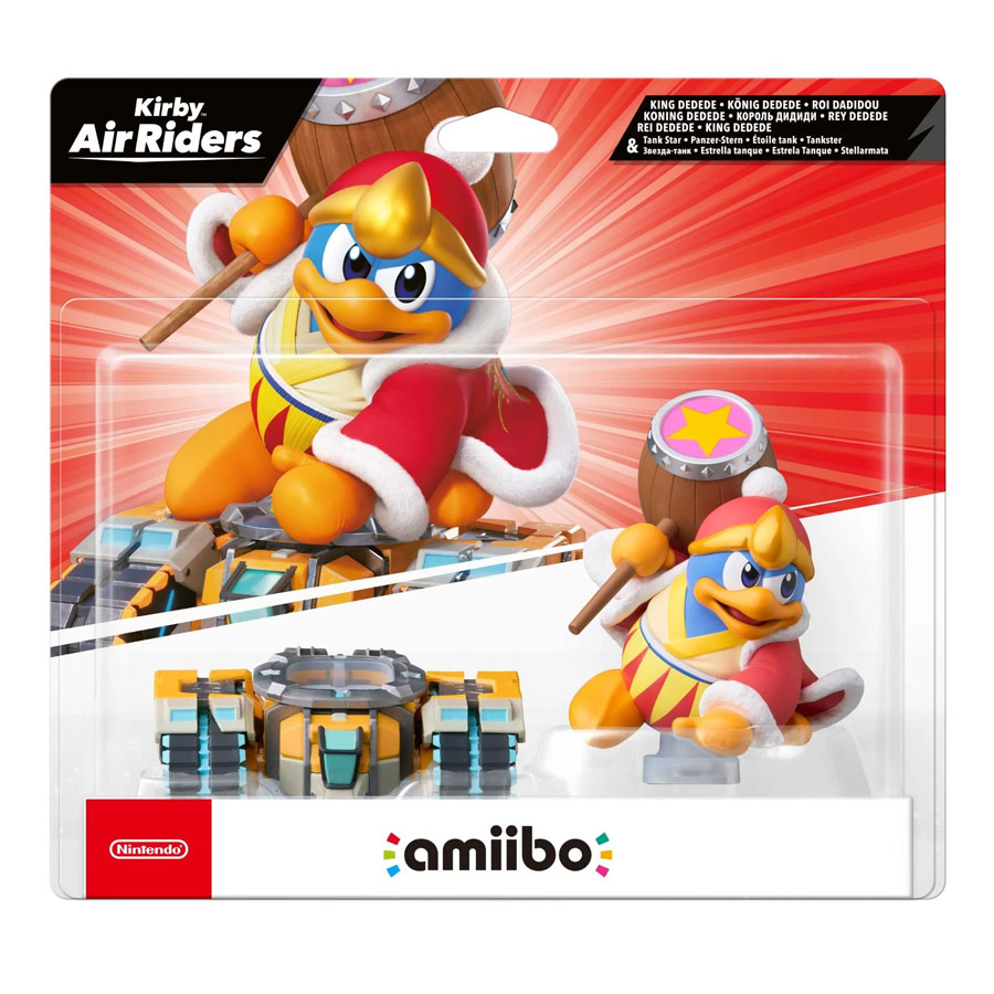 Figura Amiibo King Dedede & Tank Star
