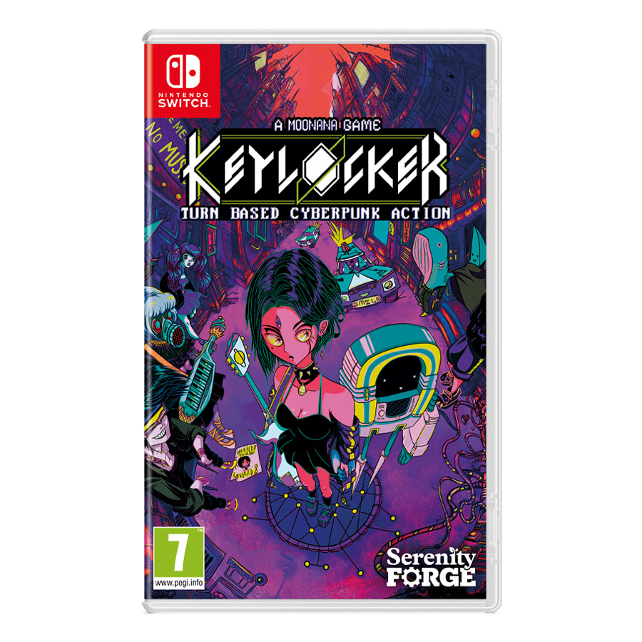 Keylocker Turn Based Cyberpunk Action Switch (SP)