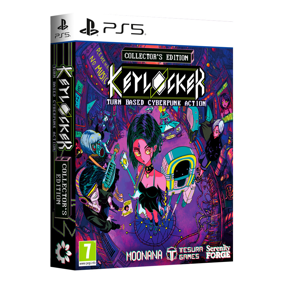 Keylocker Turn Based Cyberpunk Action Collectors Edition PS5 (SP)