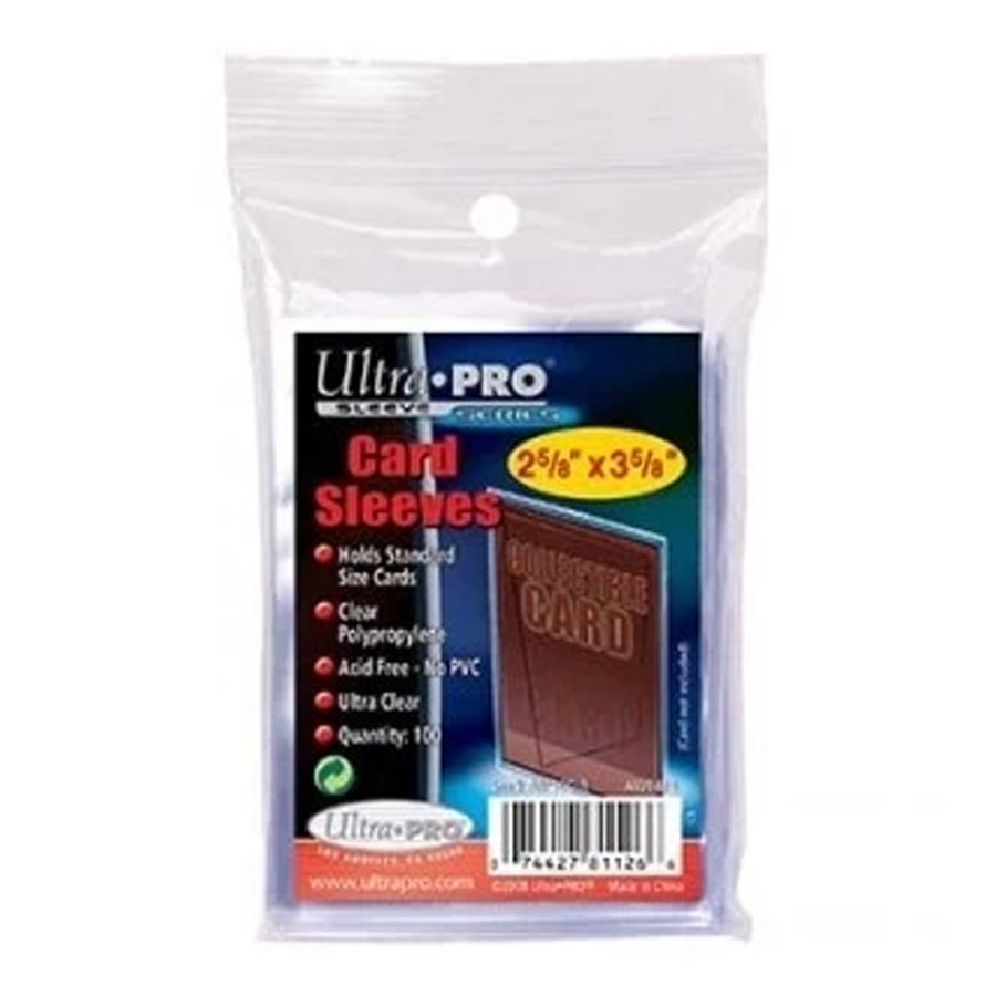 Paquete de 100 Fundas Protectoras Cartas TCG Standard Regular Ultra Pro
