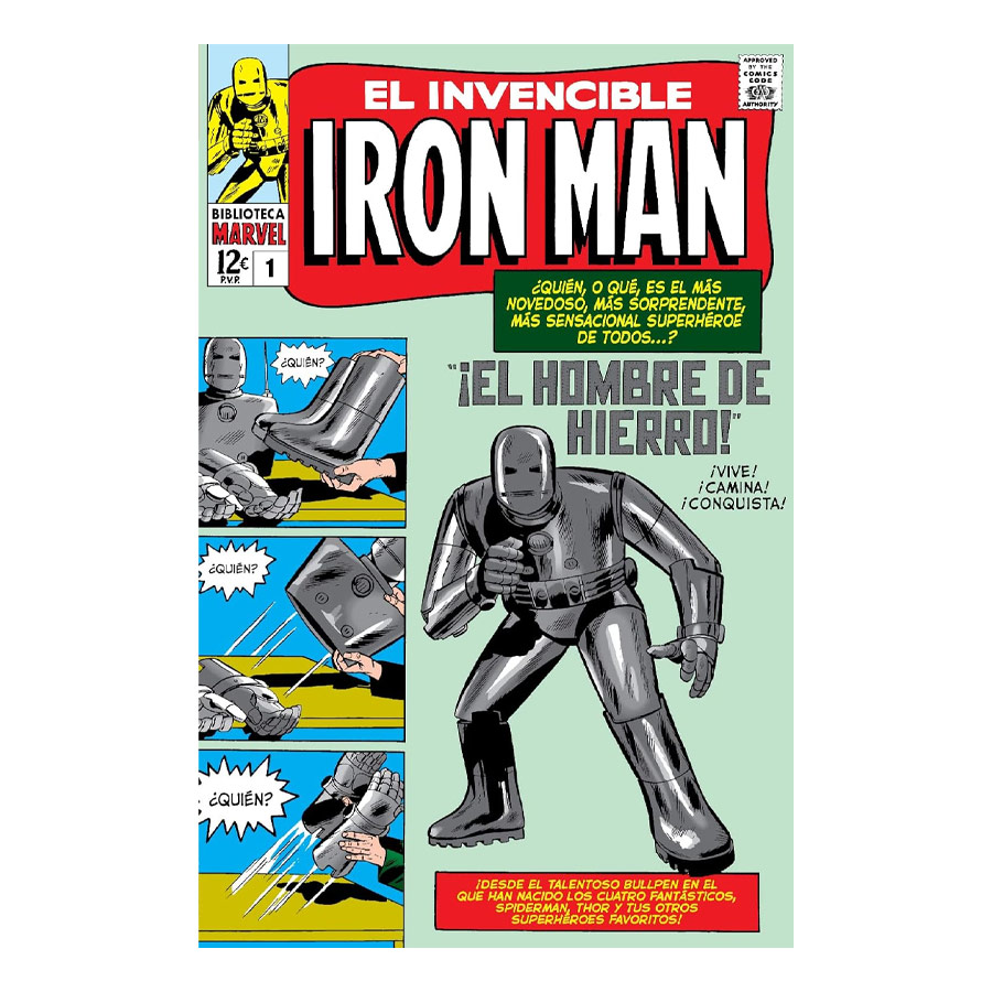 Comic Marvel El Invencible Ironman Panini 01