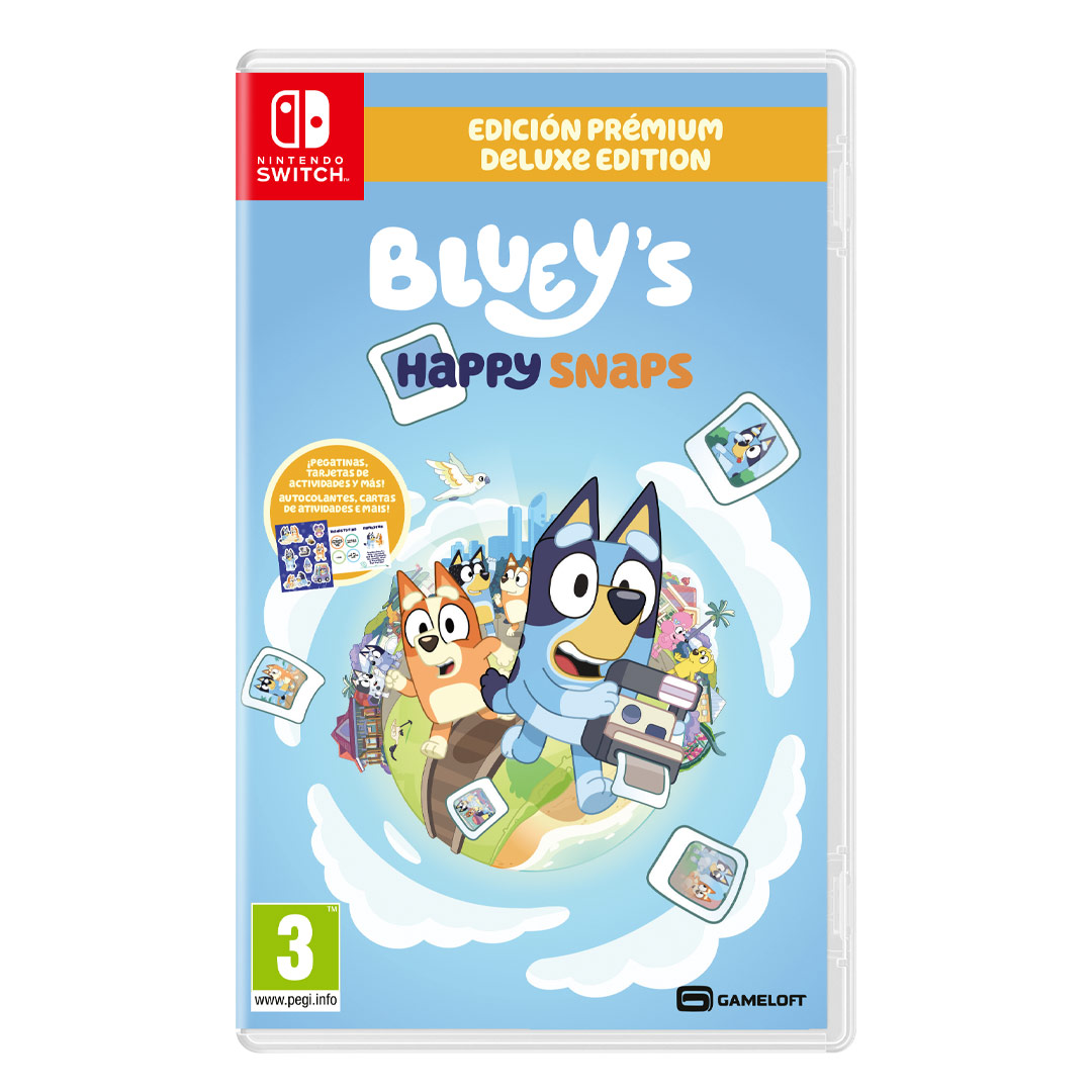 Blueys Happy Snaps Edicion Premium Deluxe Edition Switch (SP)