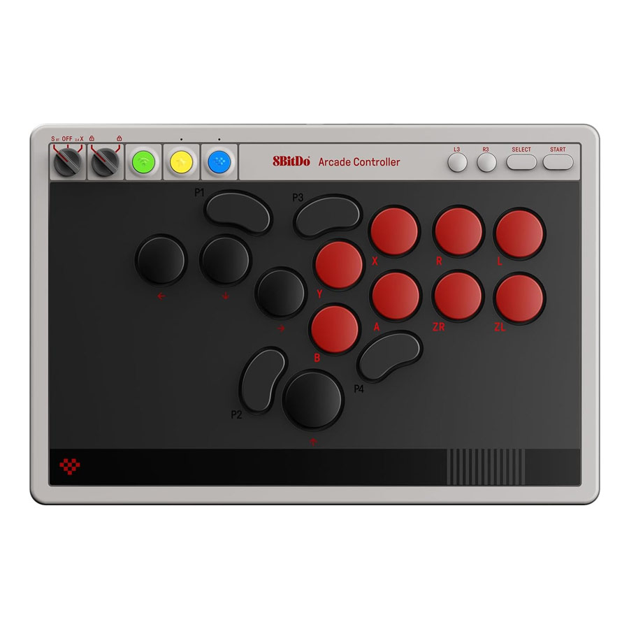 Mando All Button Arcade 8BitDo PC/Switch/Switch 2