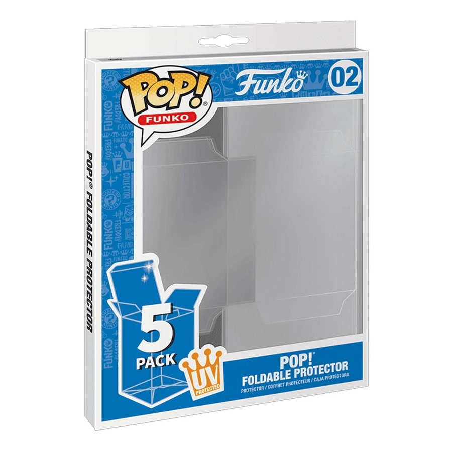 Pack 5 Fundas Protectoras Funko POP