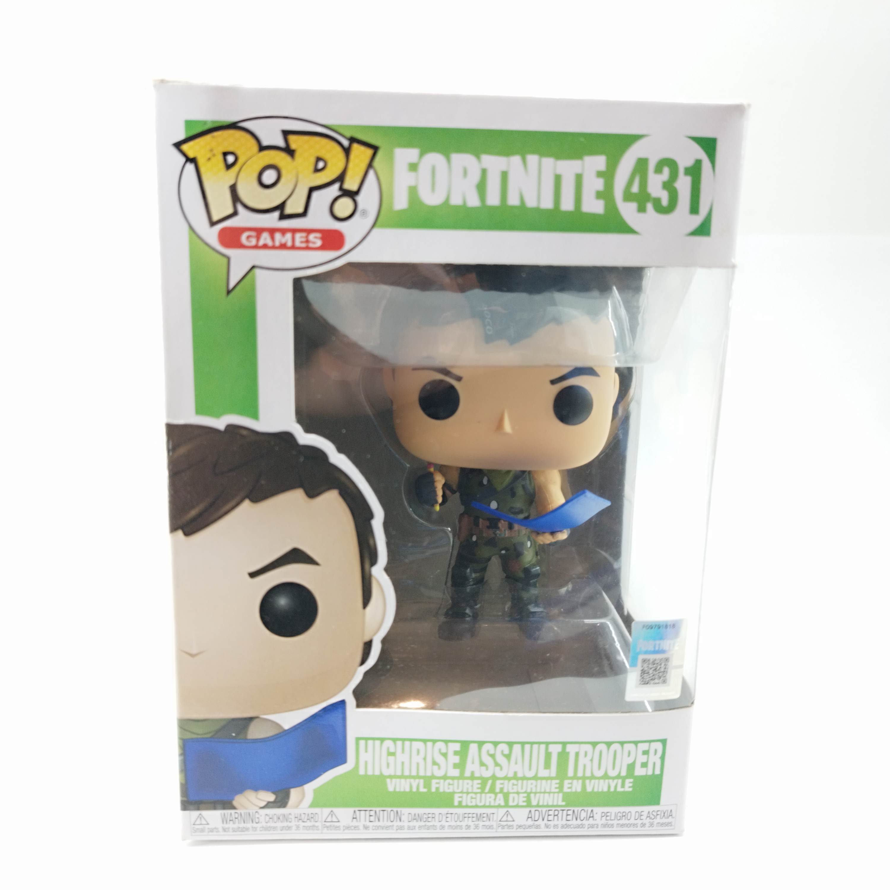 Figura Funko POP Fortnite Highrise Assault Trooper 431
