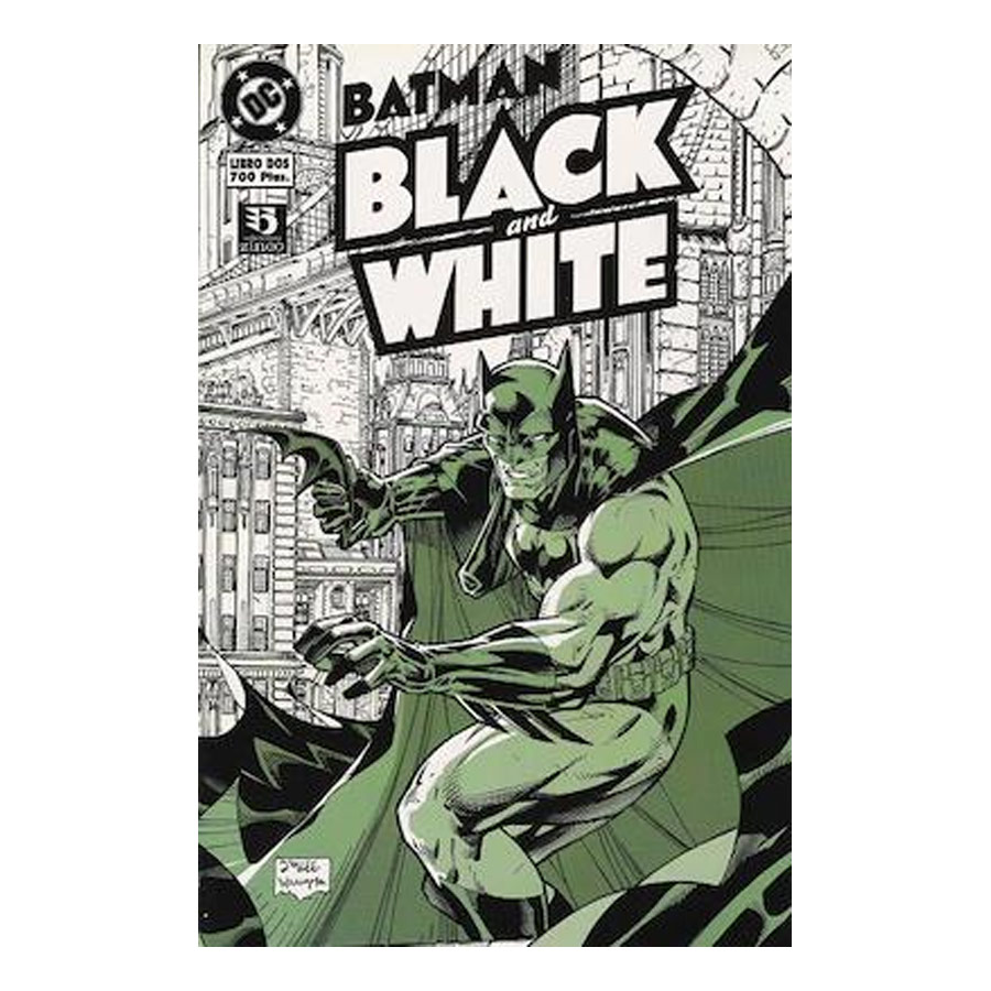 Comic Batman Black And White Ediciones Zinco 02