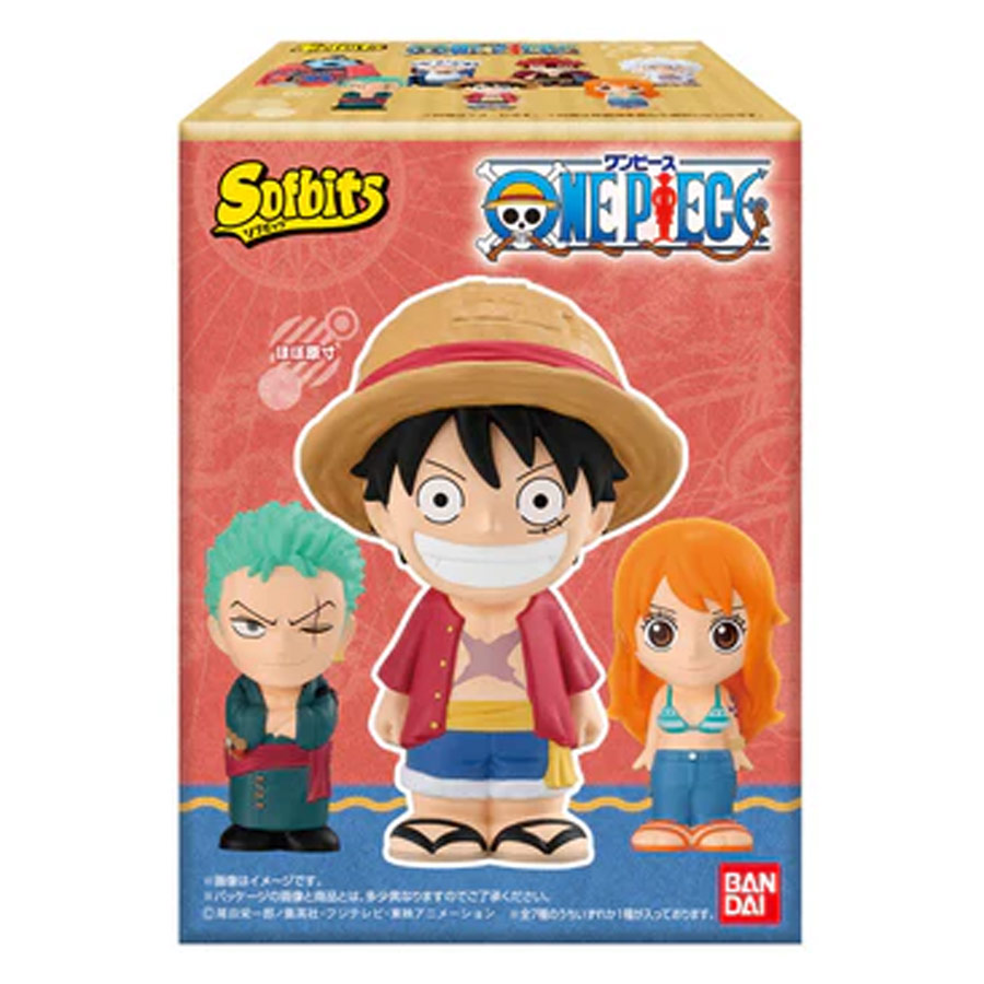 Figura Sorpresa One Piece Sofbits Bandai