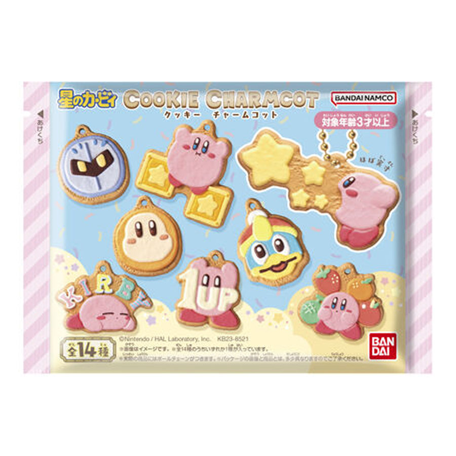 Figura Llavero Sorpresa Cookie Kirby Bandai