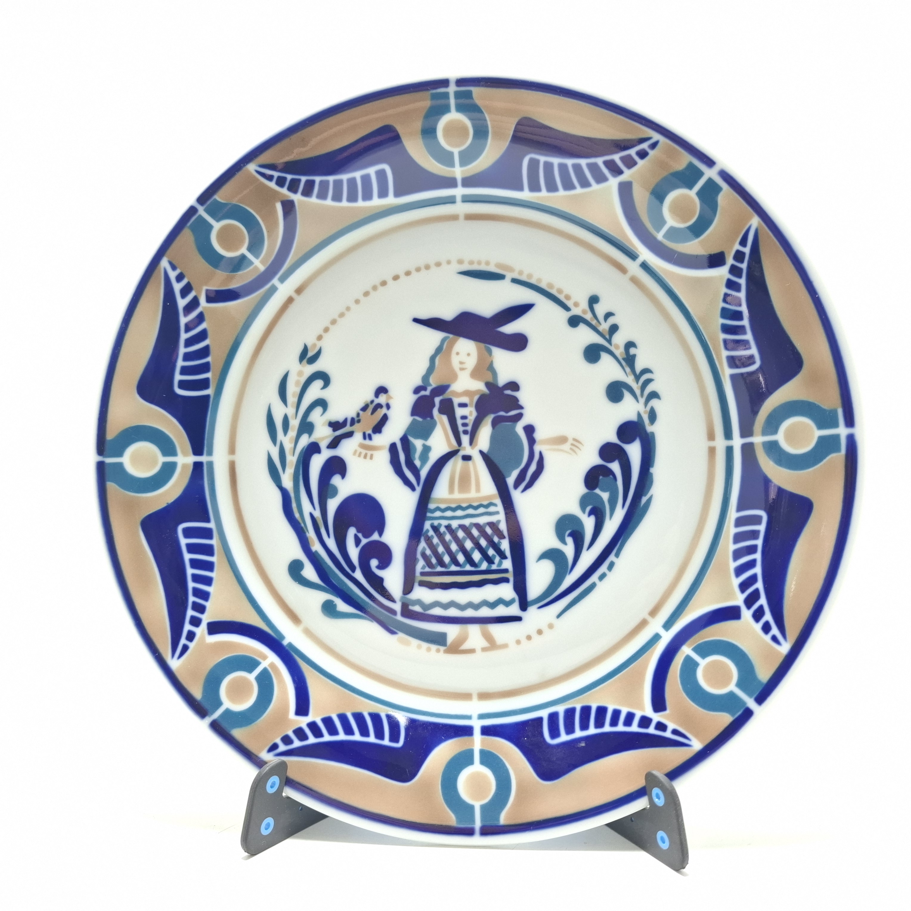 Sargadelos Plato Homenaxe Alberto Serie A Muller e o Paxaro Nº1571/2000