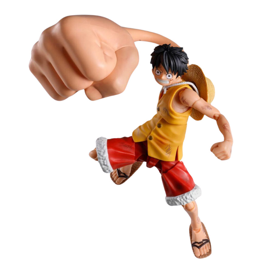 Figura SH Figuarts One Piece Monkey D Luffy Gear Three Marineford Tamashii Nations