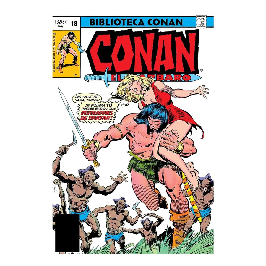 Comic Conan Biblioteca El Barbaro Panini 18