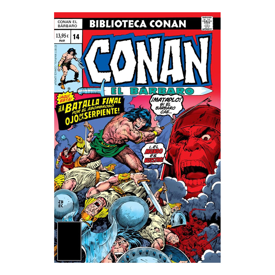 Comic Conan Biblioteca El Barbaro Panini 14