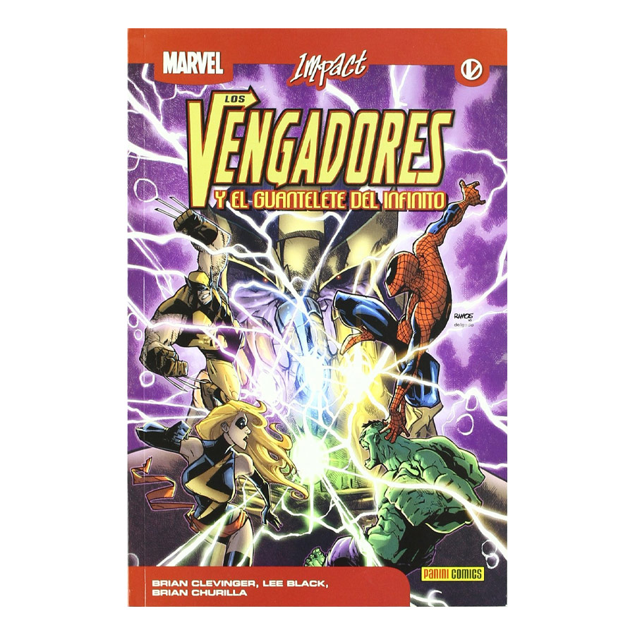 Comic Los Vengadores y el Guantelete del Infinito Panini