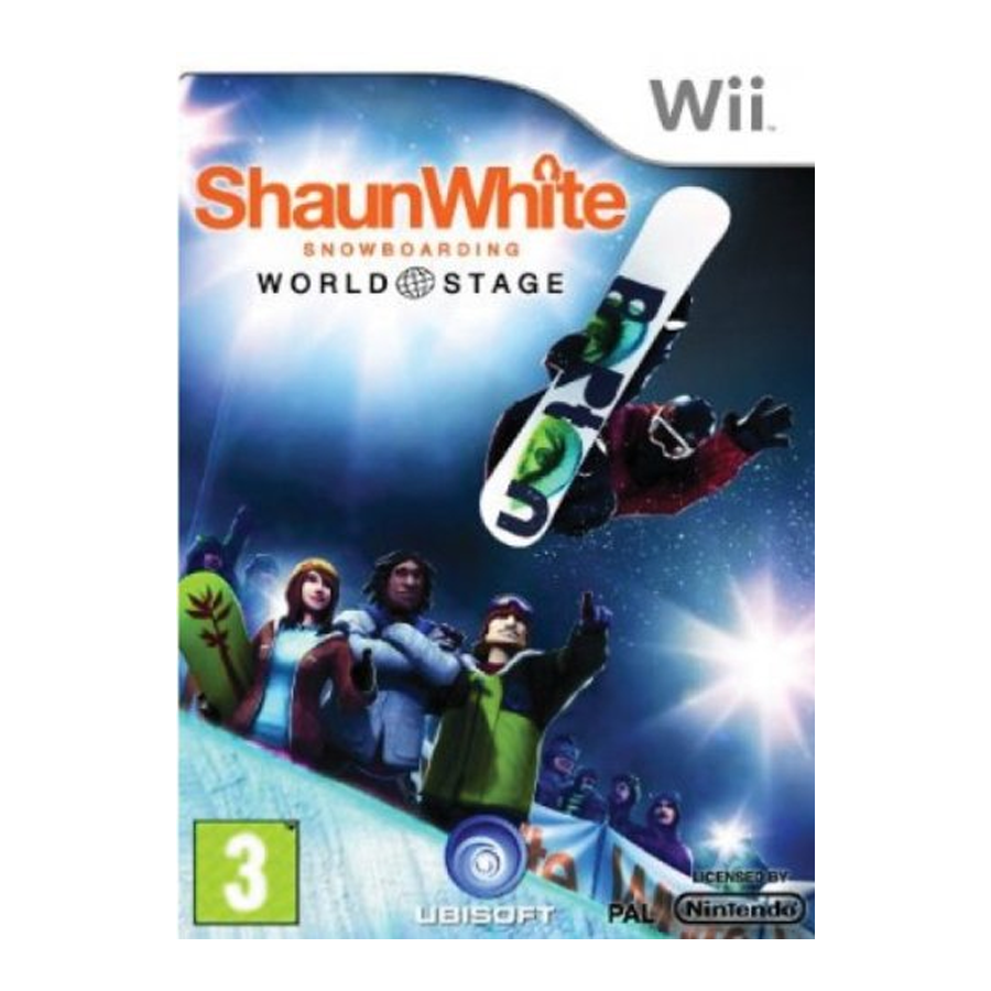 Shaun White SnowBoarding : World Stage Wii (SP)