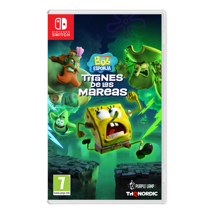 Nintendo Switch Bob Esponja: Titanes de las mareas