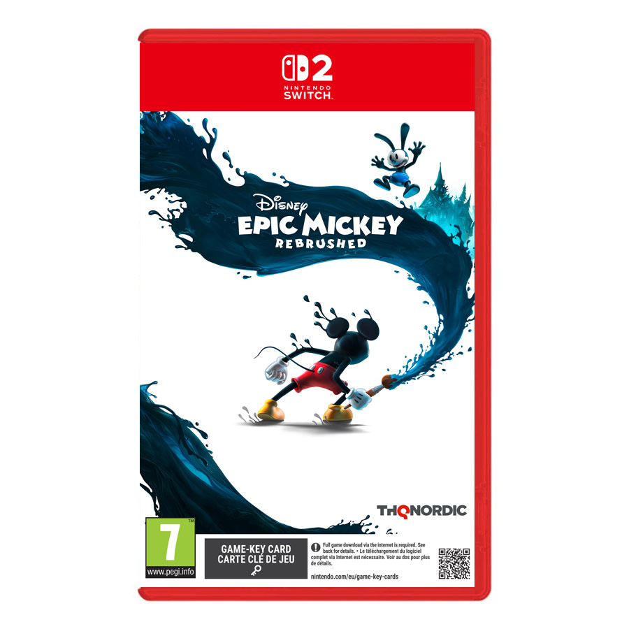 Nintendo Switch 2 Disney Epic Mickey: Rebrushed (Game Key Card)