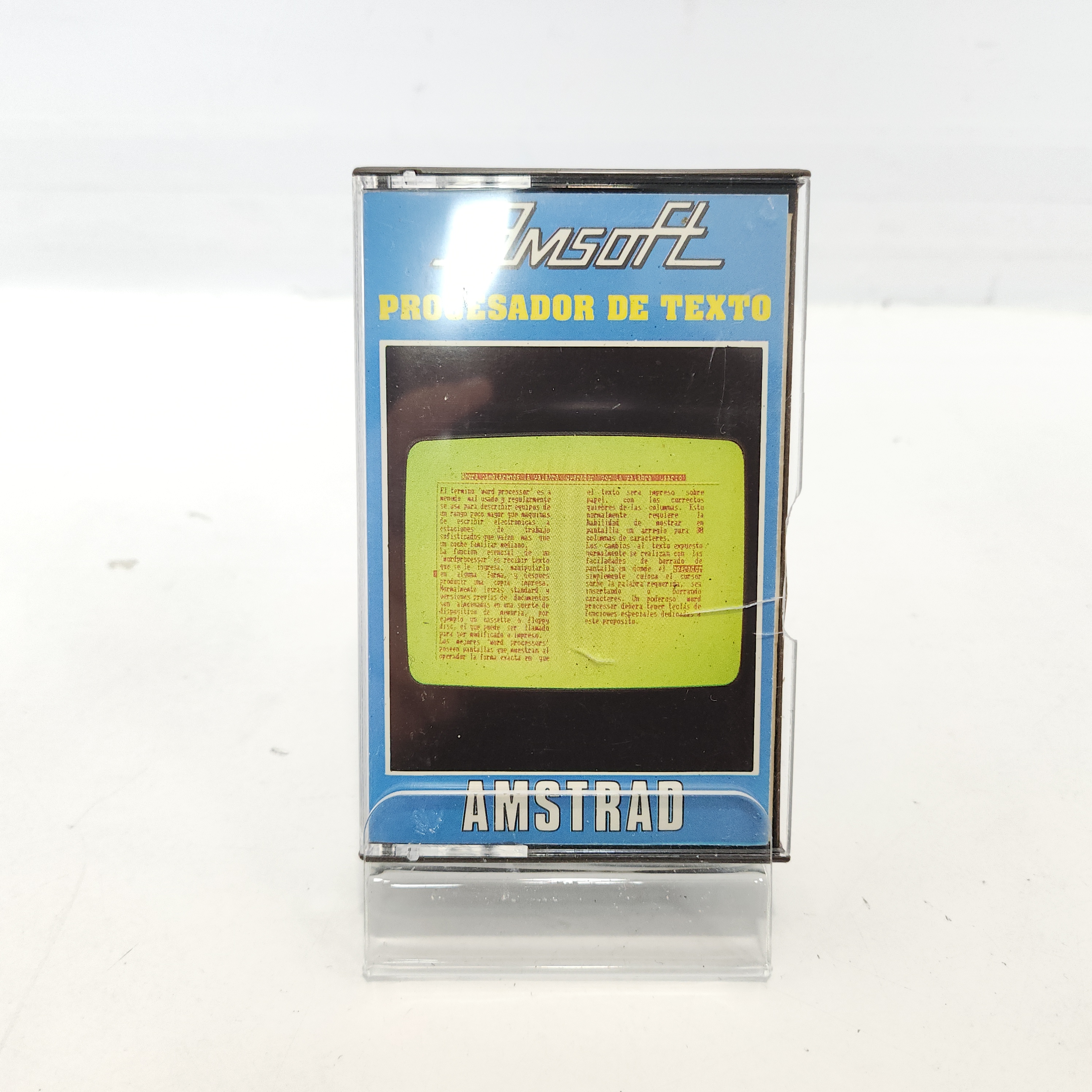 Amsoft Procesador de Texto Amstrad