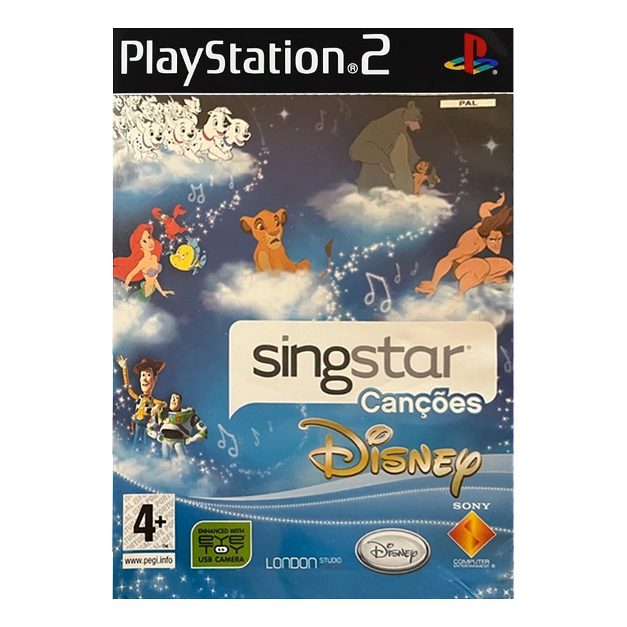 Singstar Canciones Disney PS2 (PT)