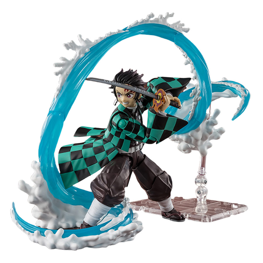 Figura SH Figuarts Demon Slayer Tanjiro Kamado and Giyu Tomioka Water Tamashii Nations