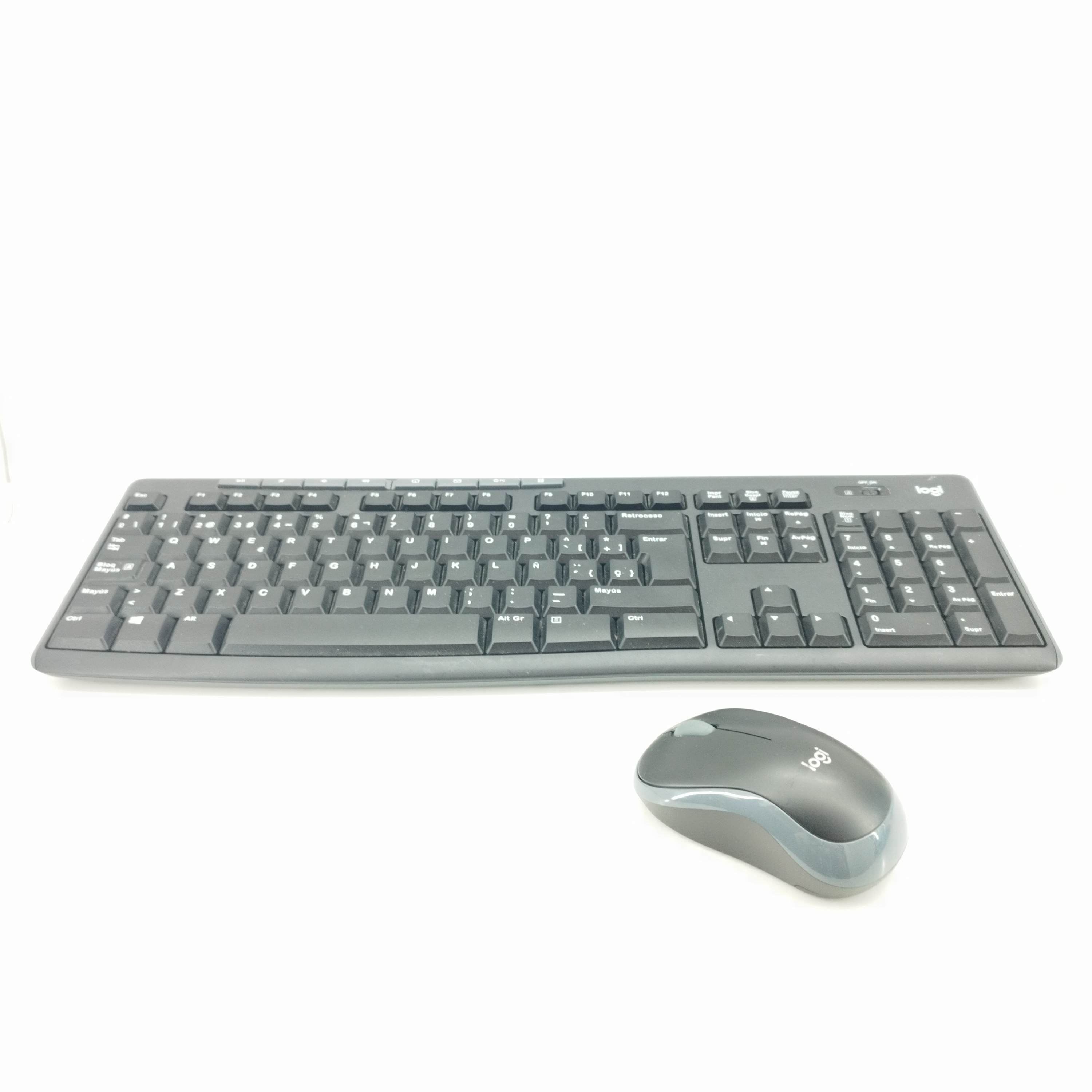 Teclado Inalambrico + Ratón Logitech K270
