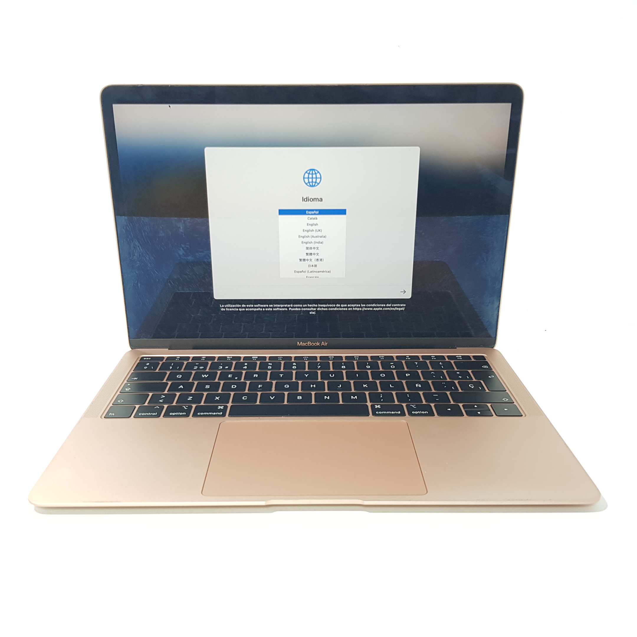 Apple MacBook Air 8,2 i5 1,6GHz 8 RAM 128 SSD Rosa 13"