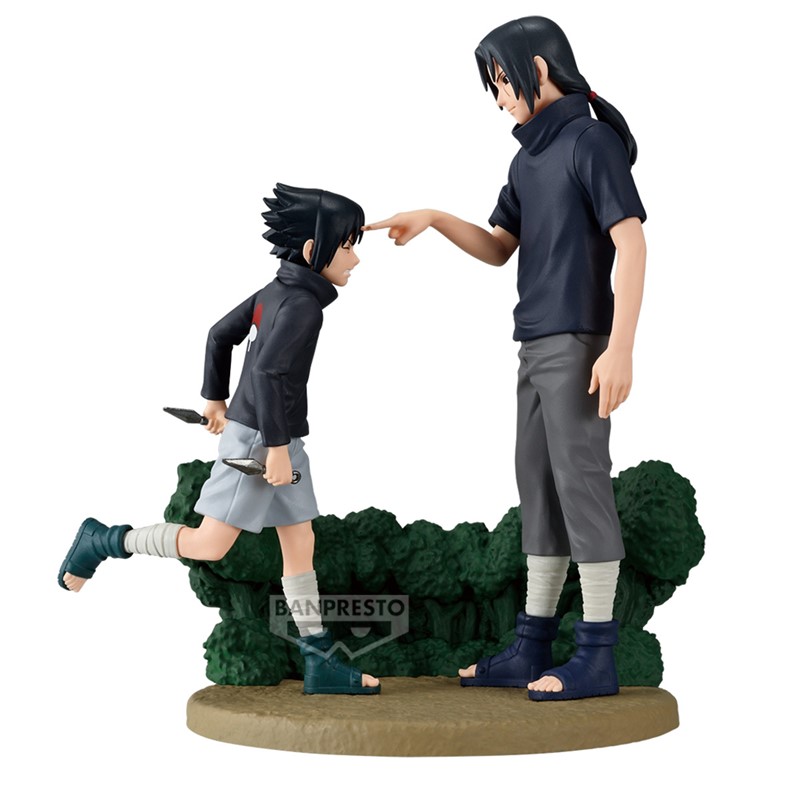 Figura Naruto Shippuden Memorable Saga Sasuke Itachi Uchiha Banpresto