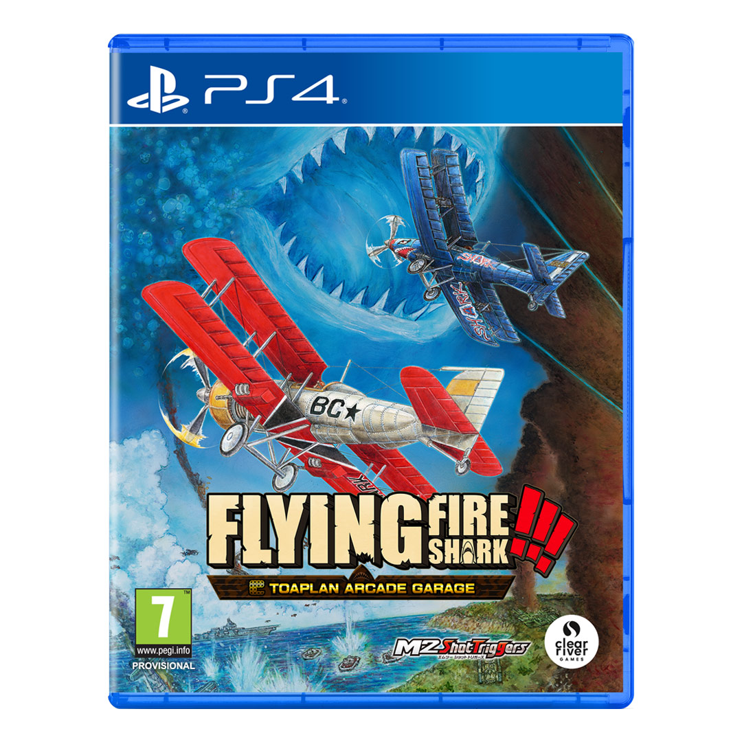 Toaplan Arcade Garage Flying Fire Shark PS4 (SP)