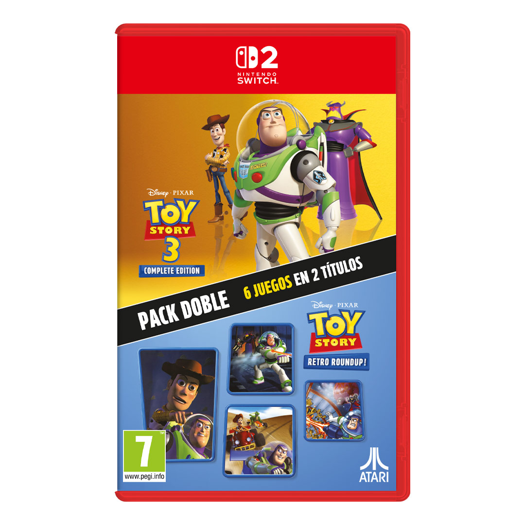 Toy Story Retro Roundup! + Toy Story 3 Complete Edition Double Pack Switch 2 (SP)