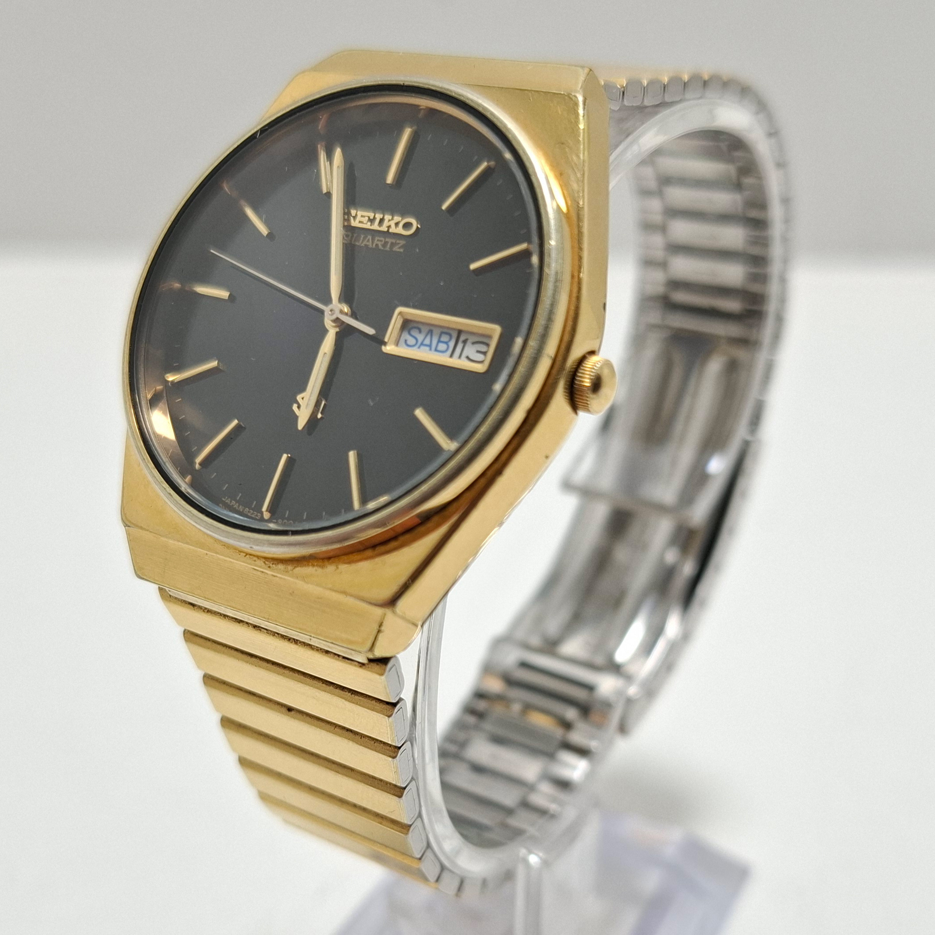 Reloj Hombre Seiko SQ Vintage Day