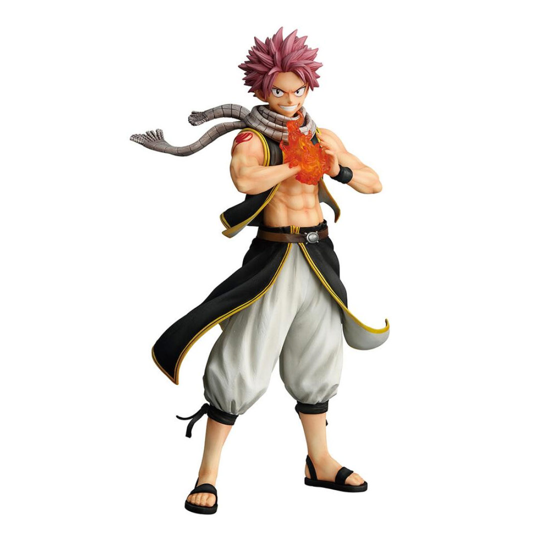 Figura Fairy Tail Natsu Dragneel 20 Aniversario Masterlise Banpresto