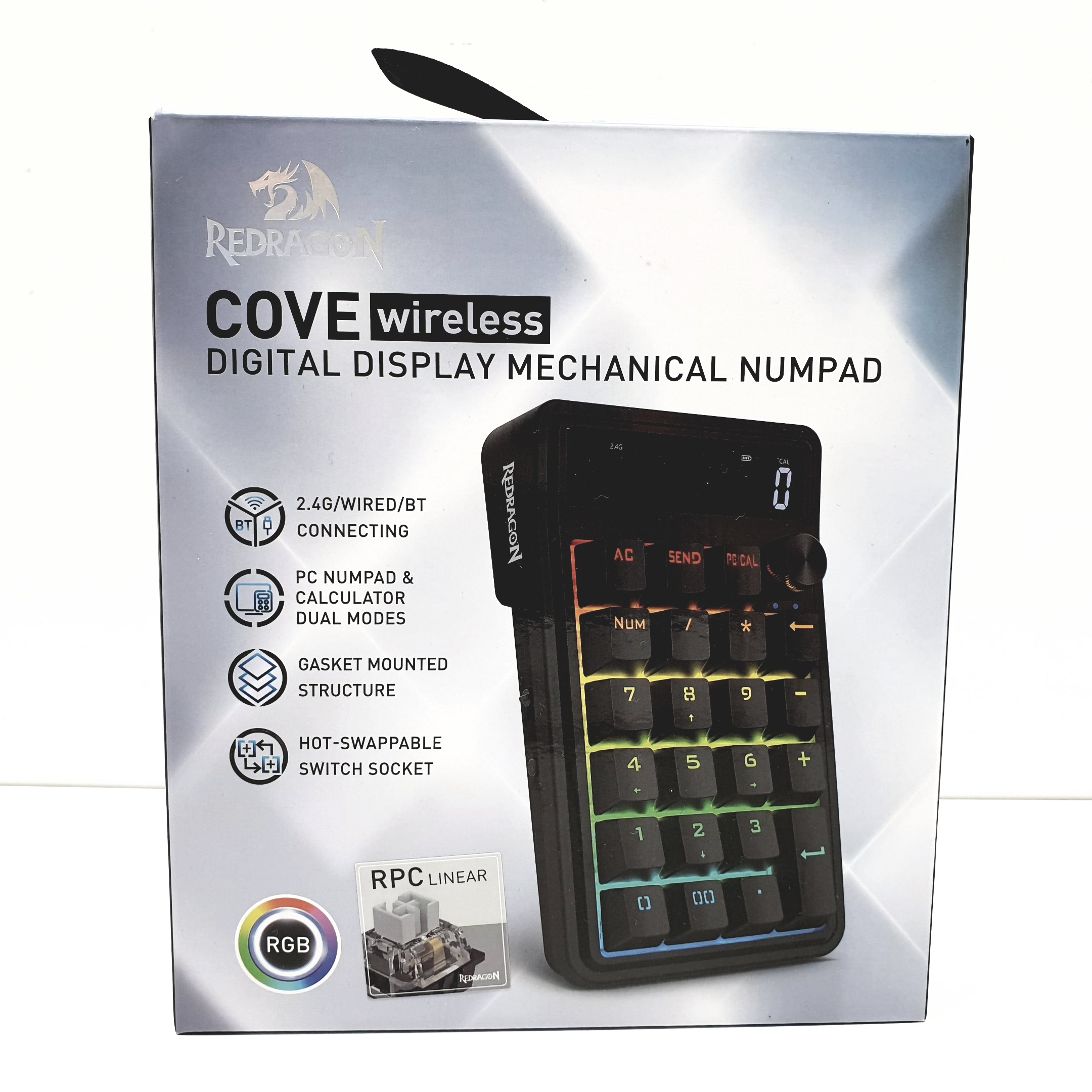 Teclado Numerico Redragon COVE K733