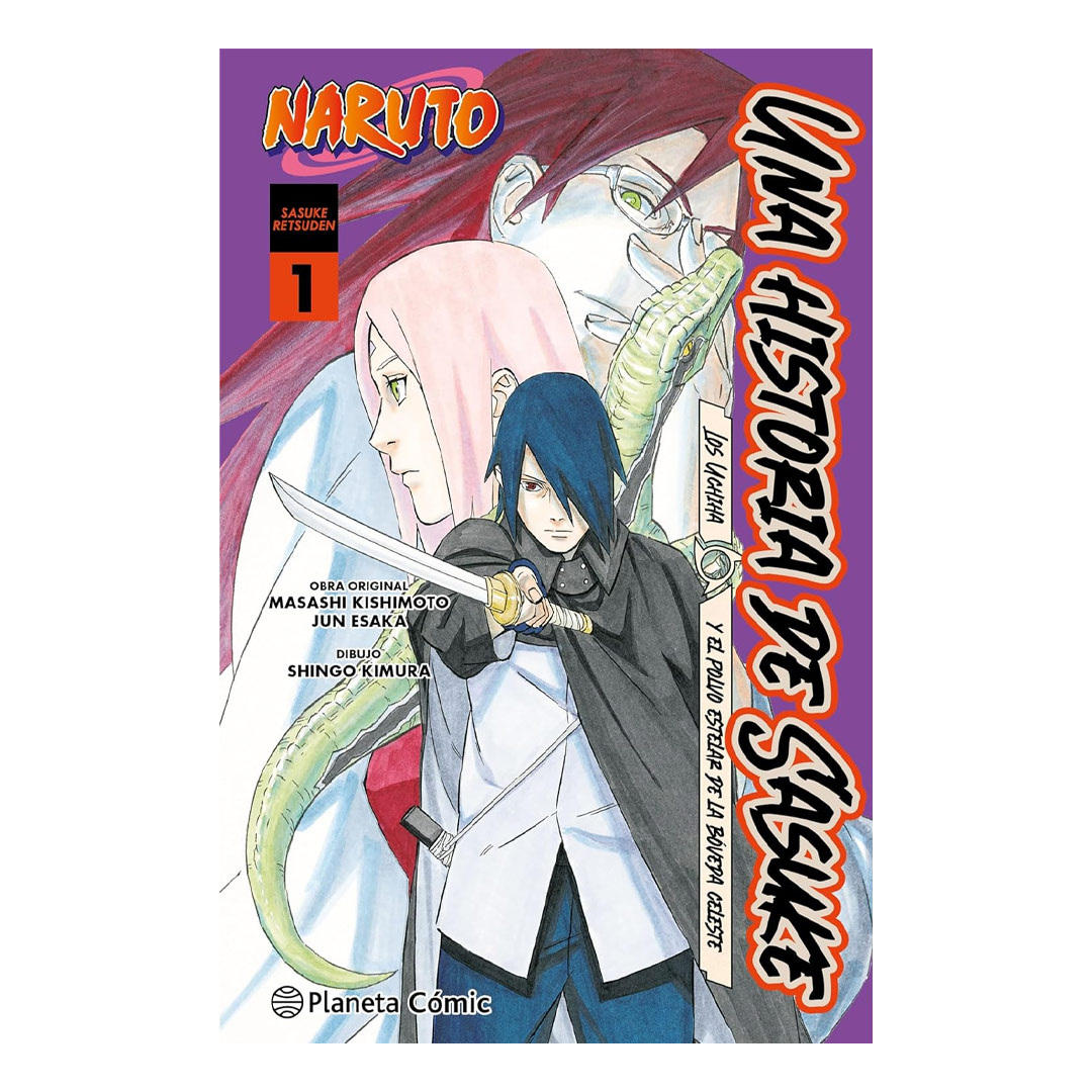 Manga Naruto: Una historia de Sasuke Planeta