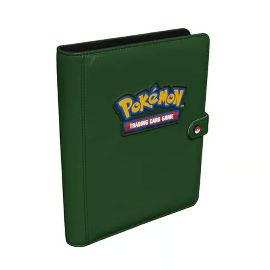 Carpeta Premium de Cartas Pokemon TCG Verde Ultra Pro