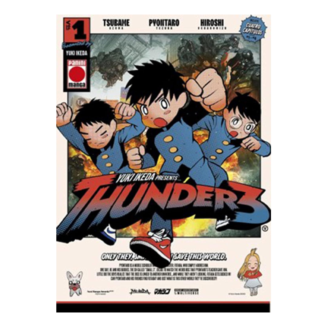 Manga Thunder 3 Panini 01