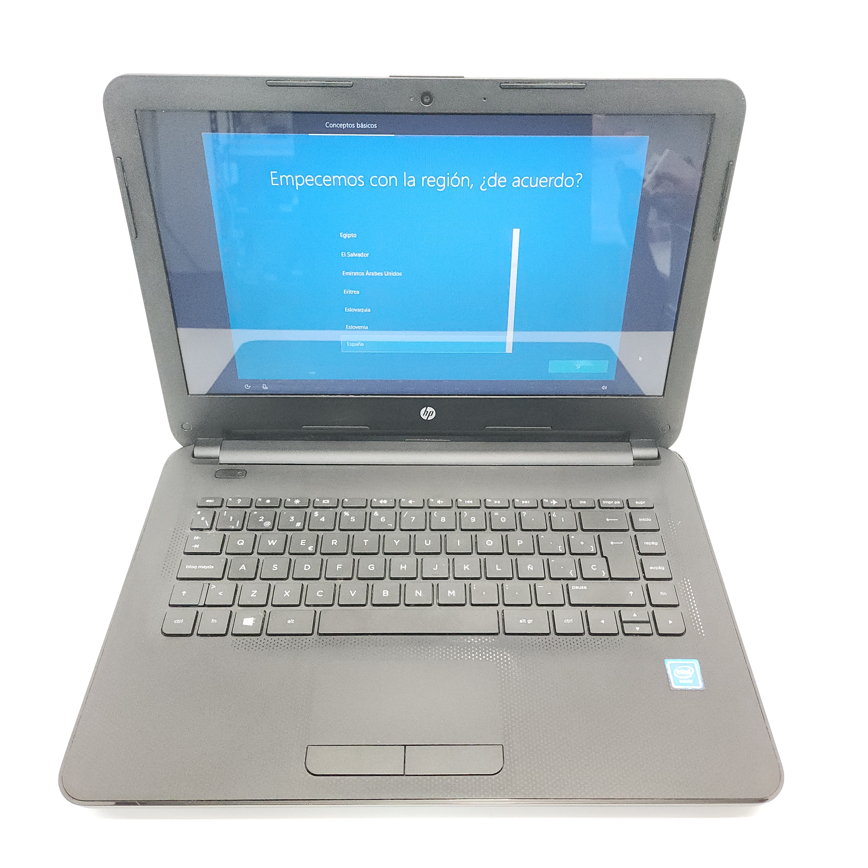 Portatil HP 14-ac107ns Intel Celeron N3050 4 RAM 500 SSD W10 14"