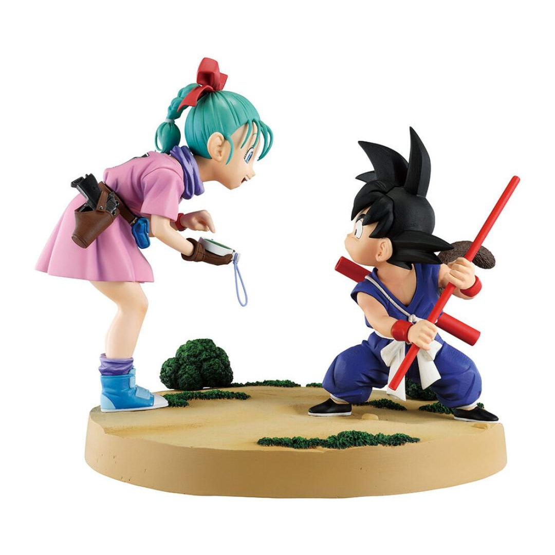 Figura Ichibansho Dragon Ball Son Goku Bulma FA3 Banpresto