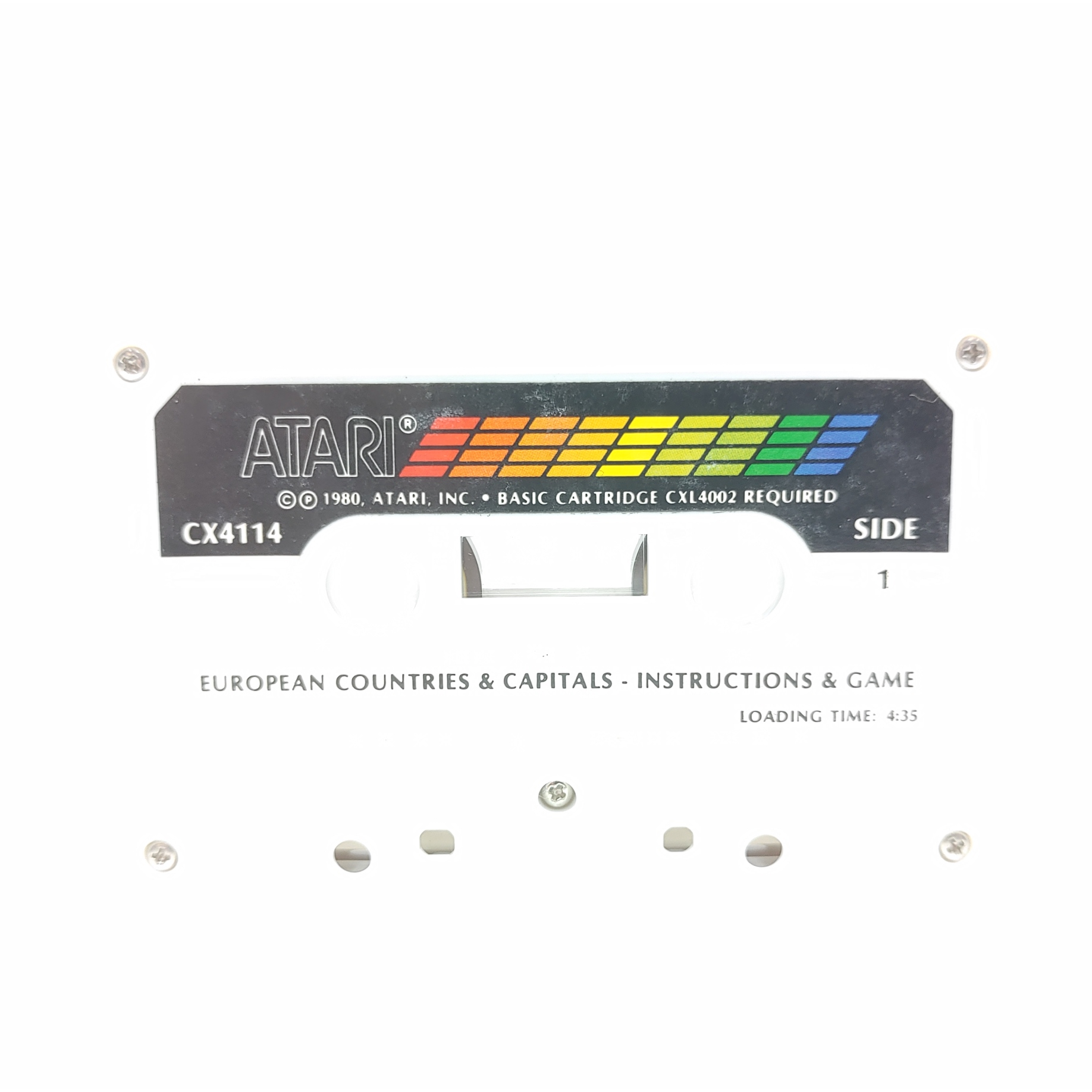 European Countries & Capitals Atari 400 (SP)