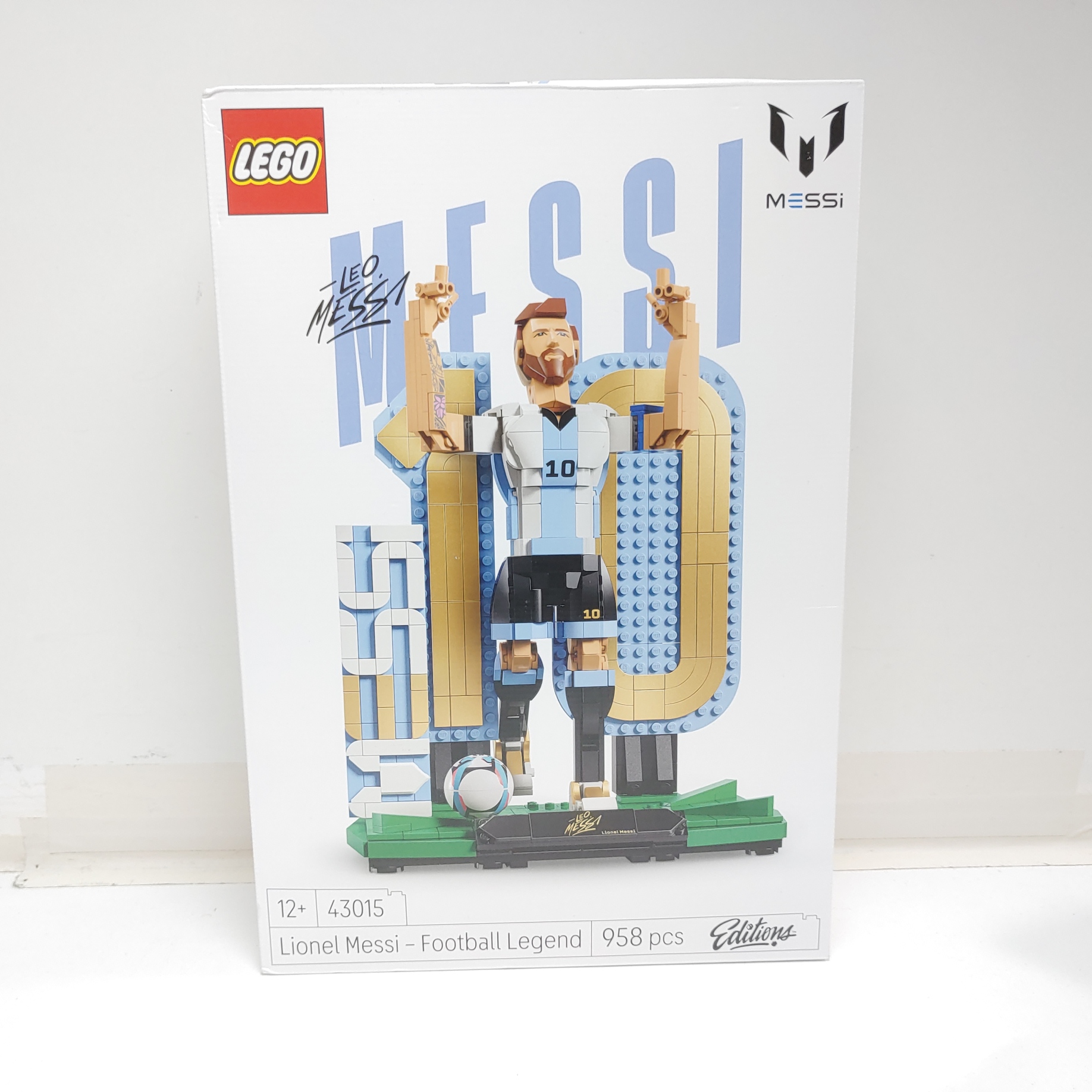 Juguete Lego Messi Leyendas del Futbol 43015
