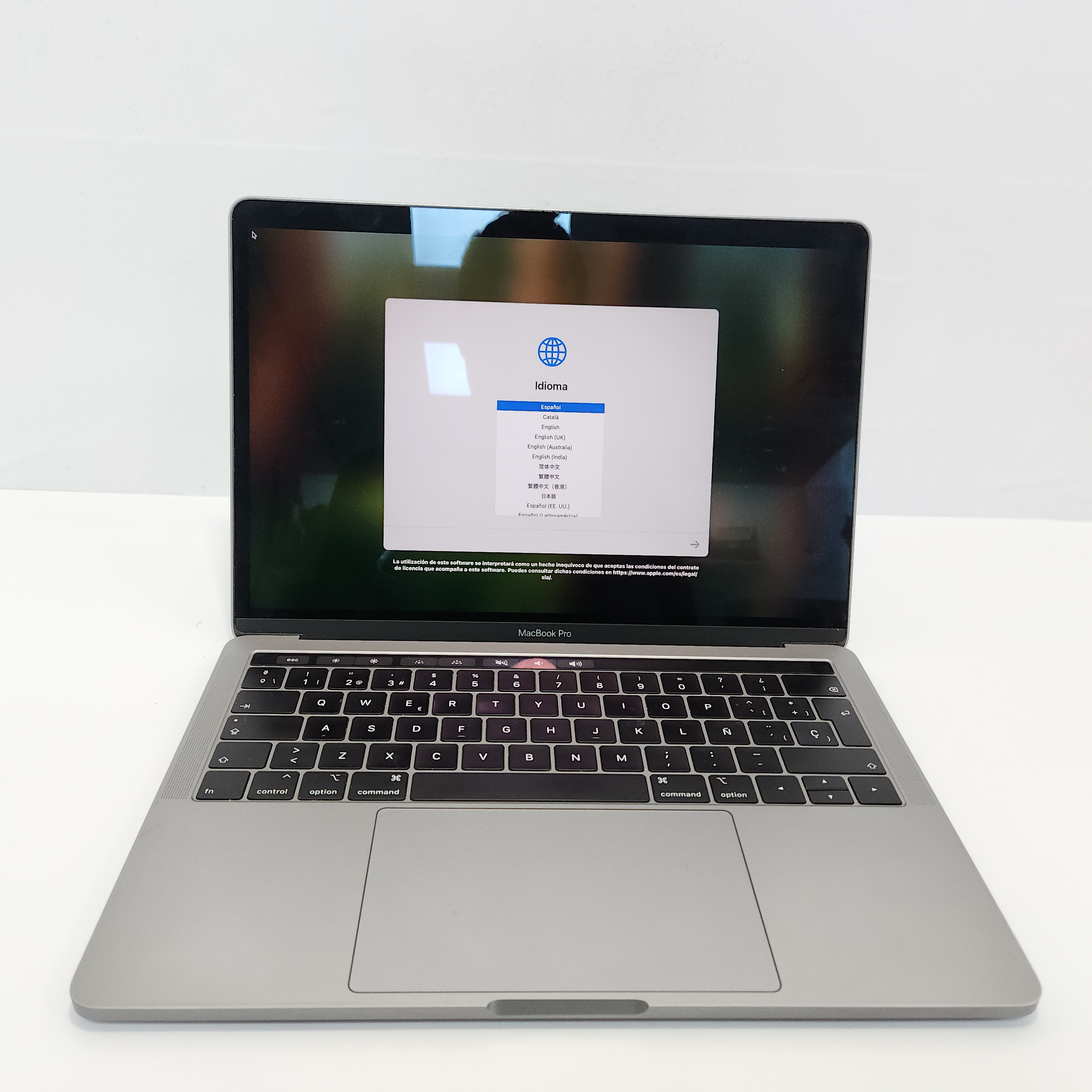 Apple MacBook Pro 15,4 i5 8 RAM 256 SSD Gris 13"