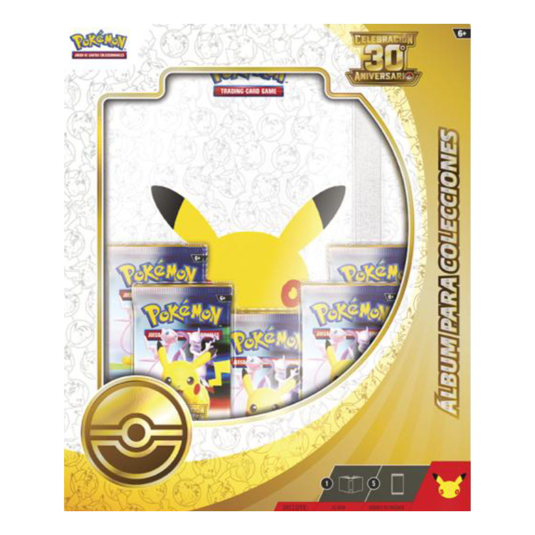 Caja Album Celebracion 30 Aniversario Pokemon TCG (ES)