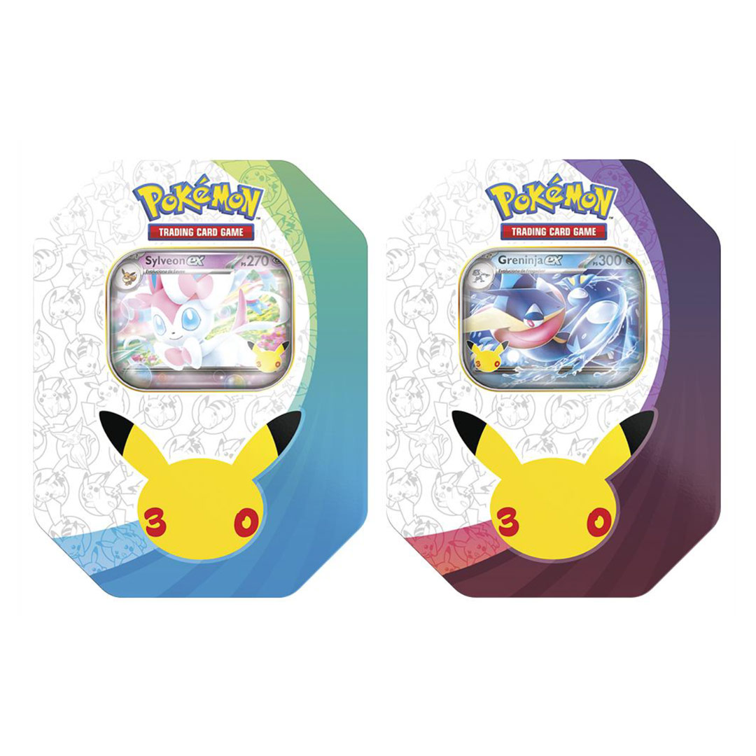 Lata Celebracion 30 Aniversario EX Pokemon TCG (ES)