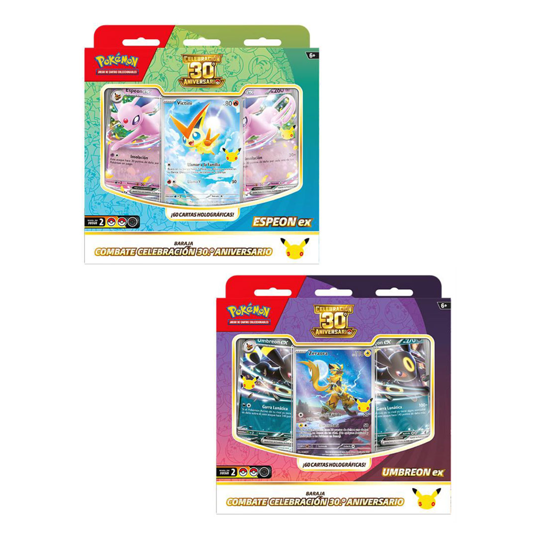 Baraja de Combate Celebracion 30 Aniversario Pokemon TCG (ES)