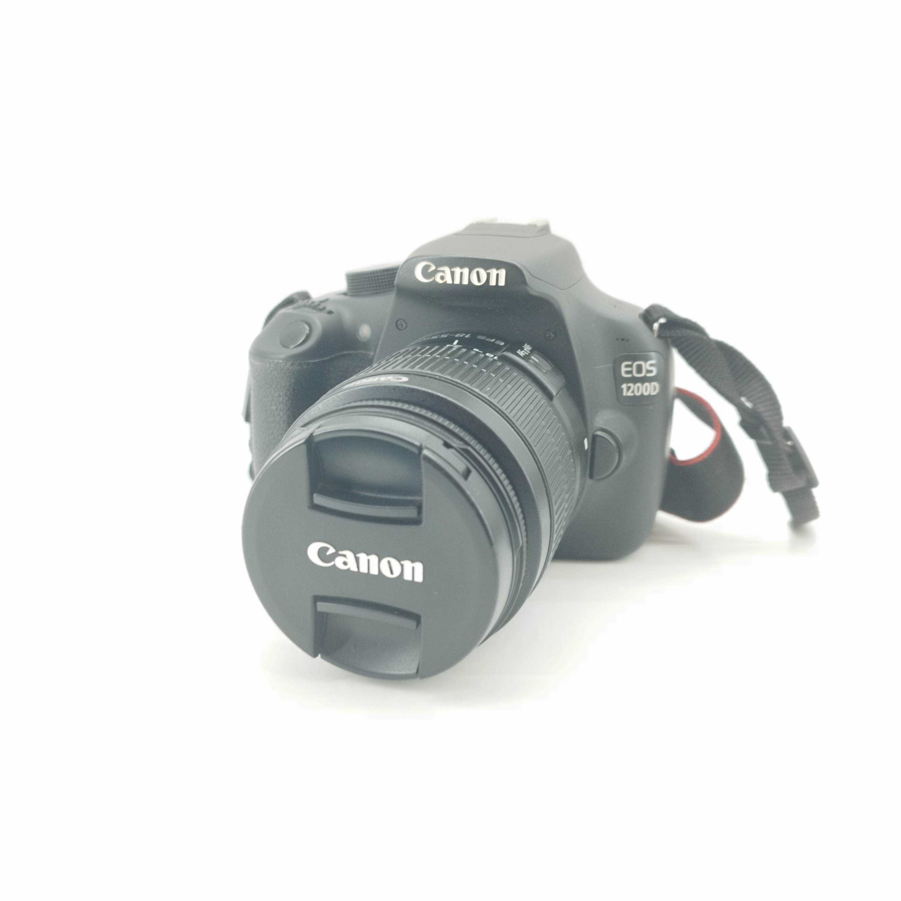 Camara Reflex Canon EOS 1200D 18 MP Negra + 18-55mm Negra