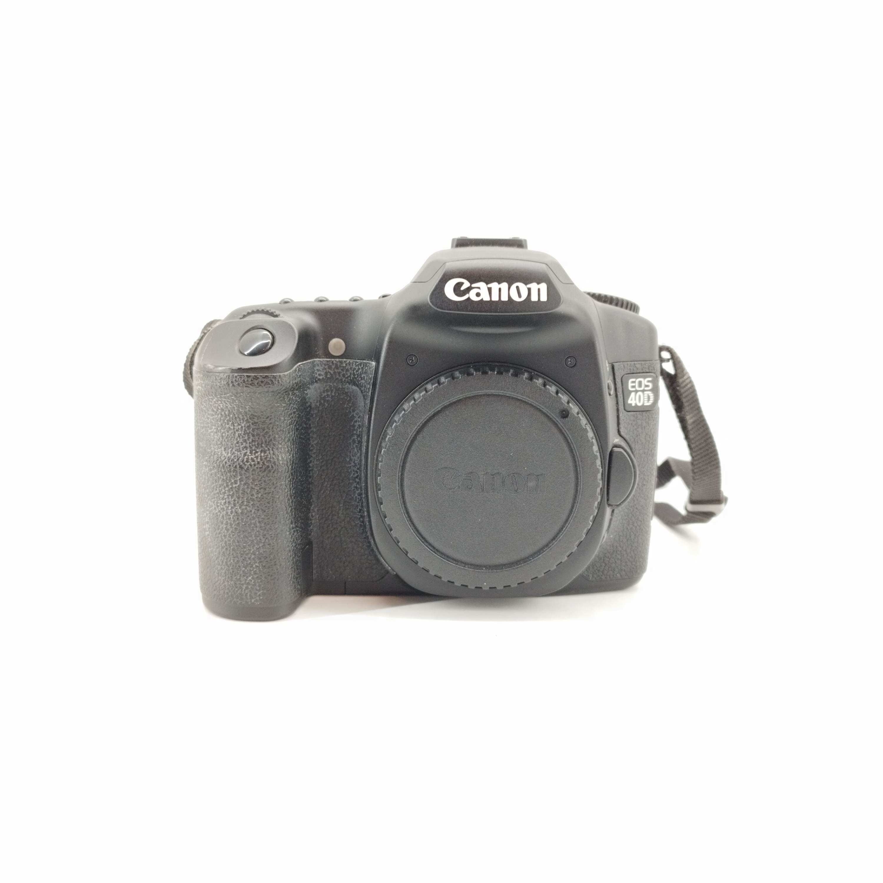 Camara Reflex Canon EOS 40D 10,1 MP Negra Solo Cuerpo