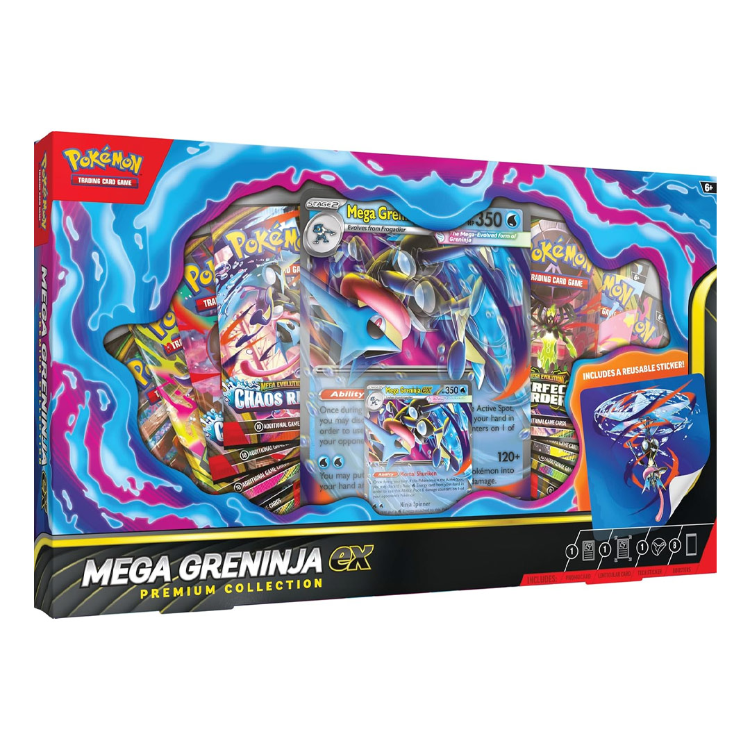 Coleccion Premium Mega Greninja EX Pokemon TCG (EN)