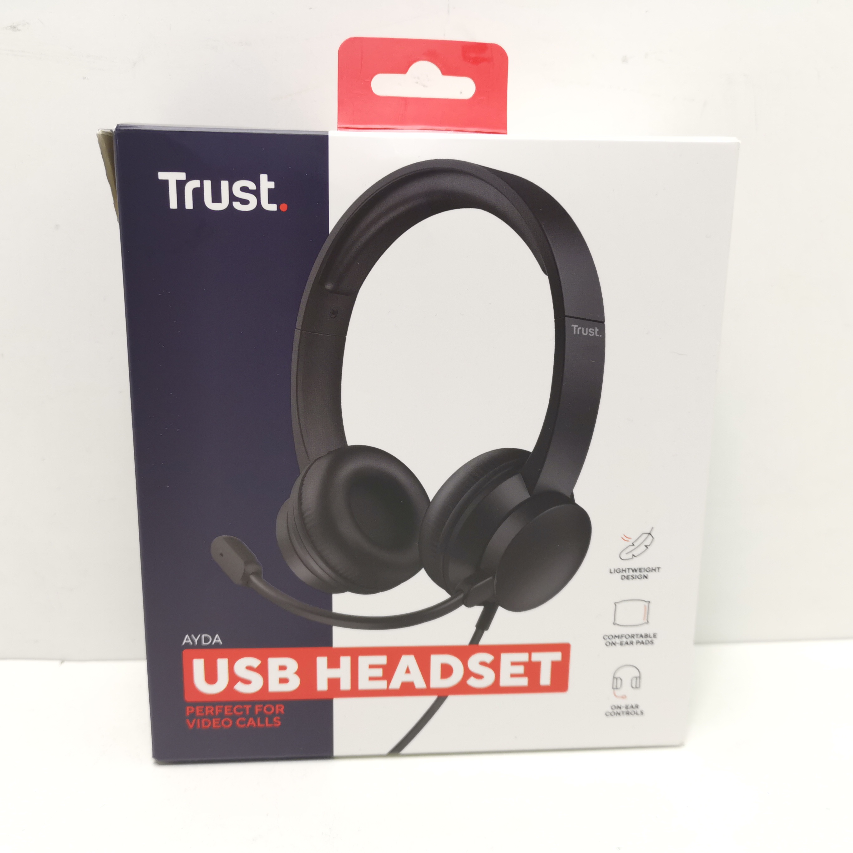 Auriculares USB Trust Negros
