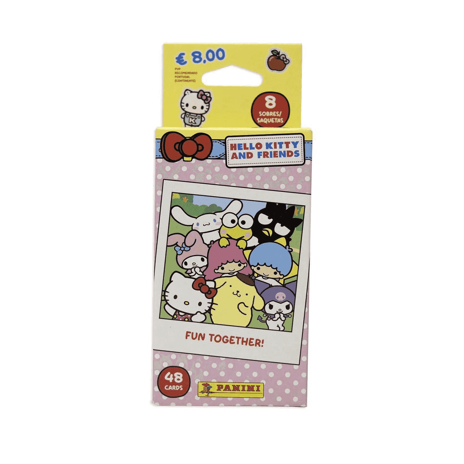 Ecoblister 8 Sobres Cromos Hello Kitty and Friends 2026 Panini