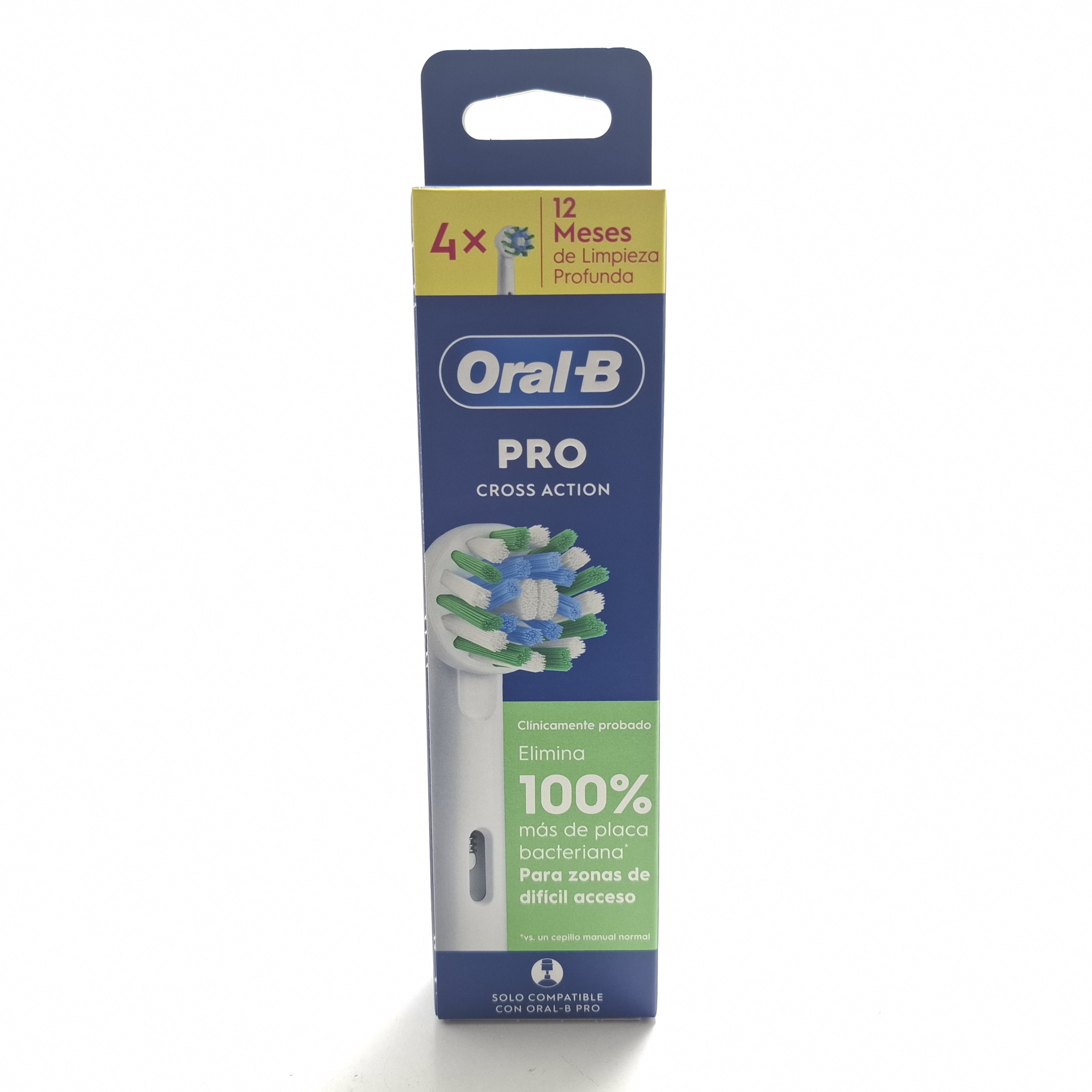Recambio Oral-B Pro Cross Action x4